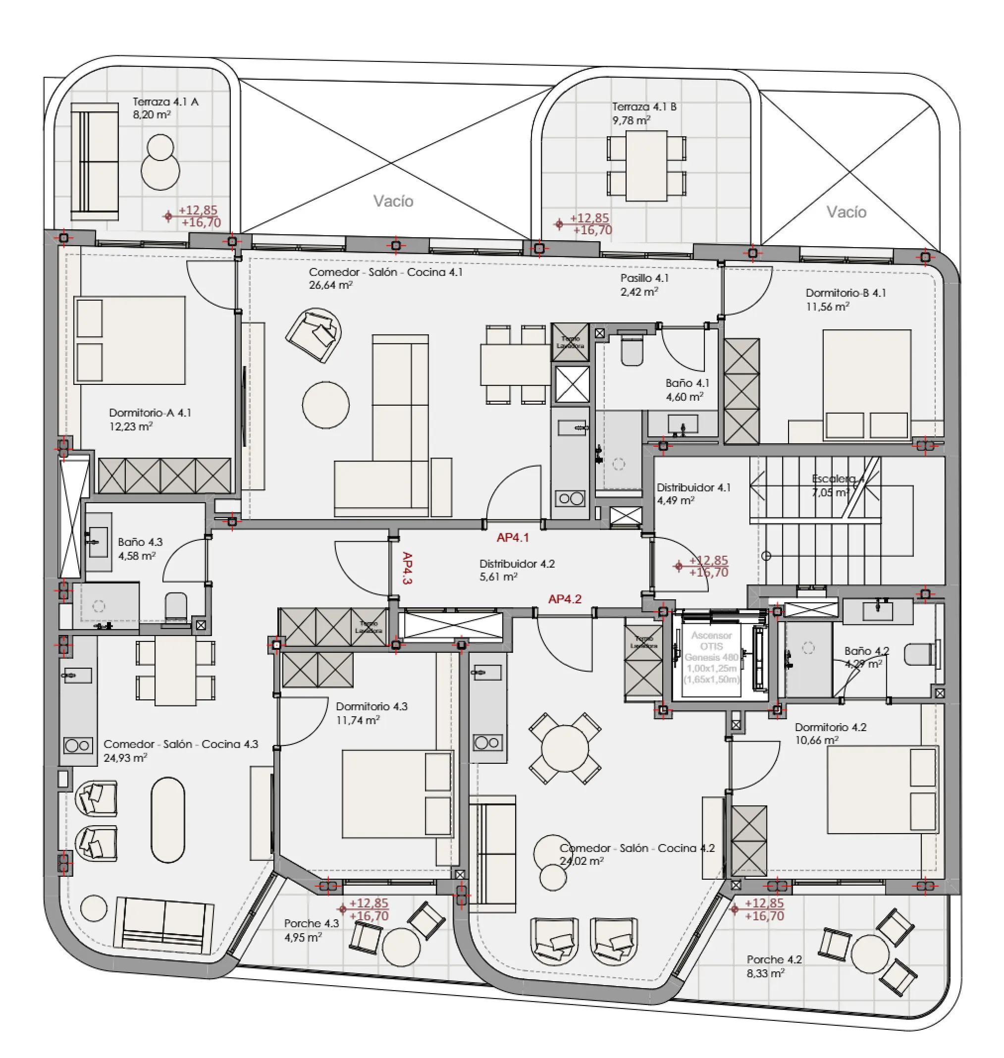 06 PLANOS PLANTA CUARTA.pdf - ArnautGroup Cloud